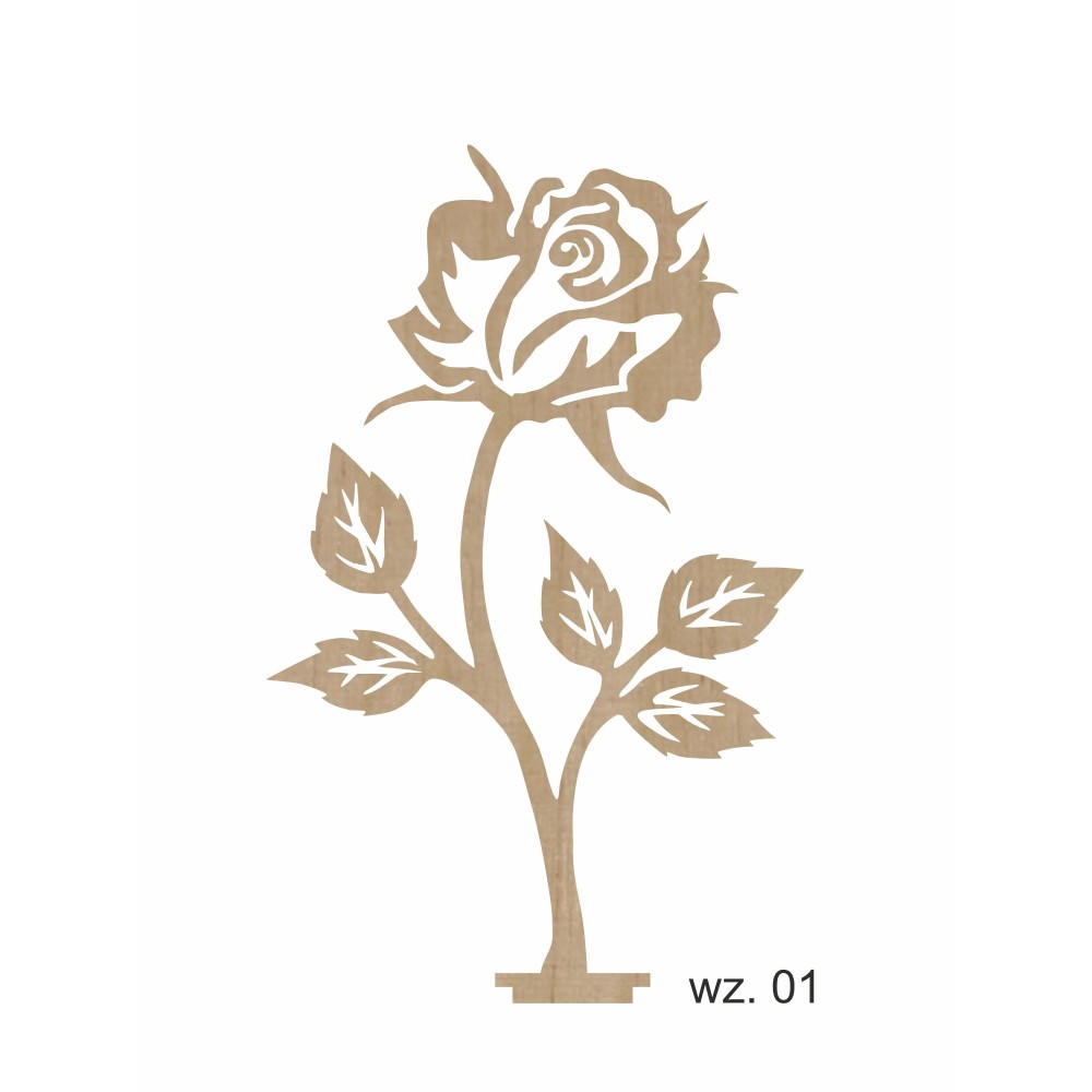 1822-126-400 Pudełko na cukierki, Upominek,  Kwiat box - wzór nr 1