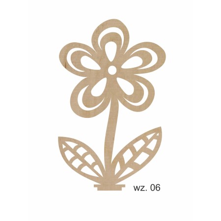 1822-126-400 Pudełko na cukierki, Upominek,  Kwiat box - wzór nr 6