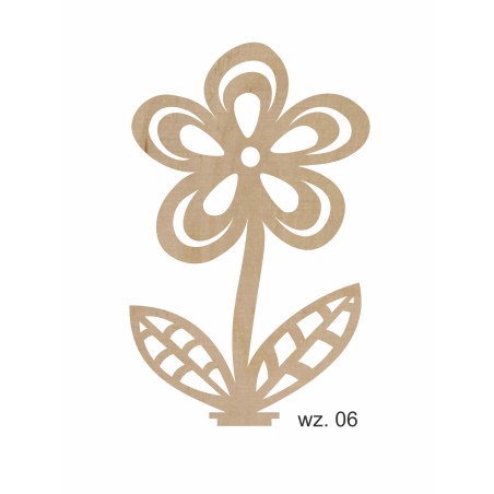 1822-126-400 Pudełko na cukierki, Upominek,  Kwiat box - wzór nr 6