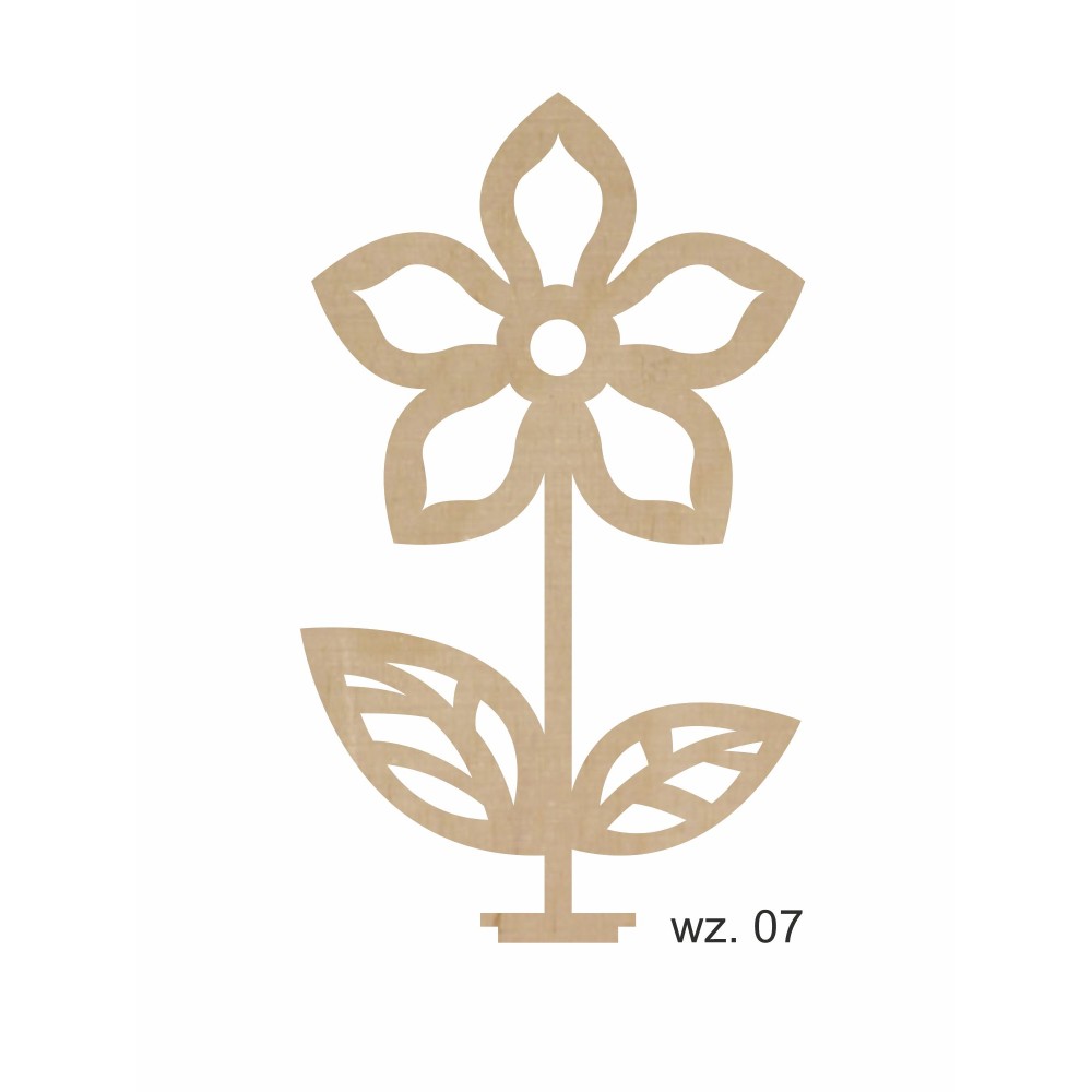 1822-126-400 Pudełko na cukierki, Upominek,  Kwiat box - wzór nr 7