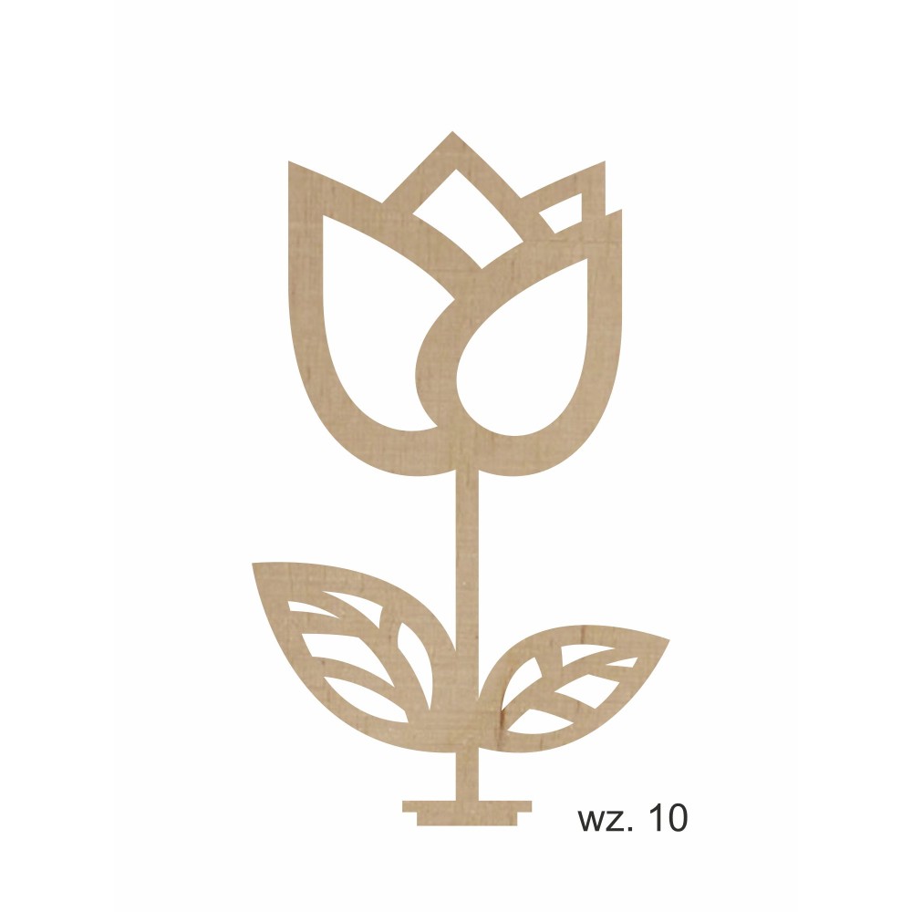 1822-126-400 Pudełko na cukierki, Upominek,  Kwiat box - wzór nr 10