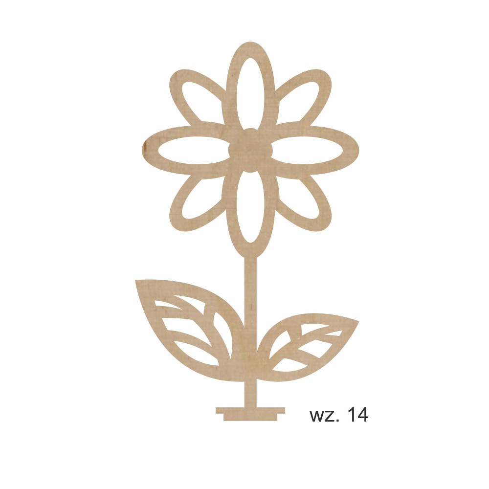 1822-126-400 Pudełko na cukierki, Upominek,  Kwiat box - wzór nr 14