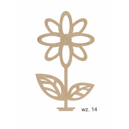 1822-126-400 Pudełko na cukierki, Upominek,  Kwiat box - wzór nr 14