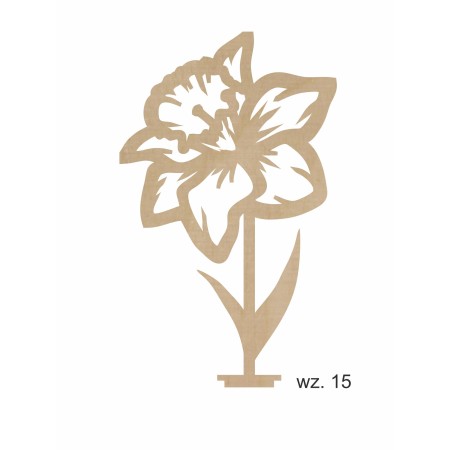 1822-126-400 Pudełko na cukierki, Upominek,  Kwiat box - wzór nr 15