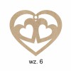 1822-126-441 Zawieszki serduszka - wzór 6