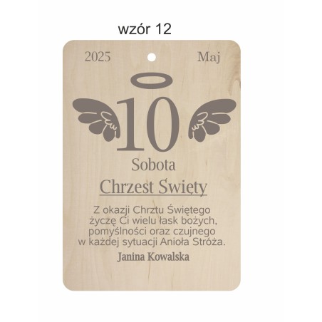 1822-126-477 Kartka z kalendarza - wzór 12