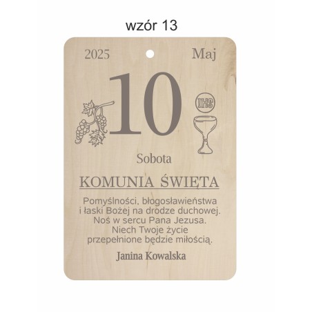 1822-126-477 Kartka z kalendarza - wzór 13