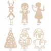 1822-126-432 Ozdoba stojąca - bożonarodzeniowa, wszystkie wzory