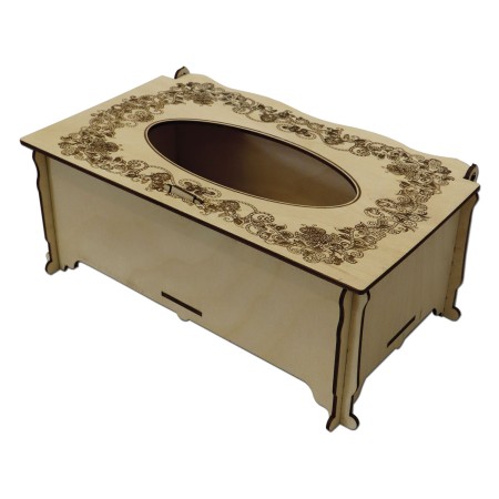 1822-126-423 Chustecznik, wieczko wycinane lub grawerowane, małe - wieczko grawerowane