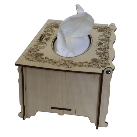 1822-126-423 Chustecznik, wieczko wycinane lub grawerowane, małe - wieczko grawerowane