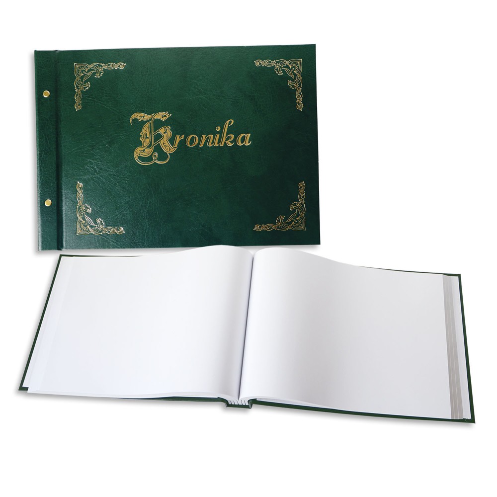 1829-319-003 Kronika 415x297 złocona, zieleń