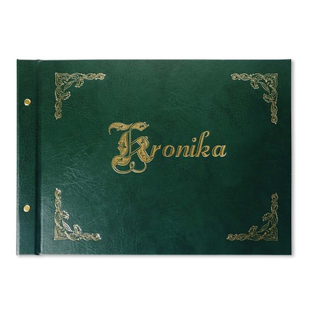 1829-319-003 Kronika 415x297 złocona, zieleń