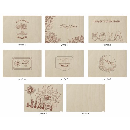 1822-126-467 Album na zdjęcia - wszystkie wzory