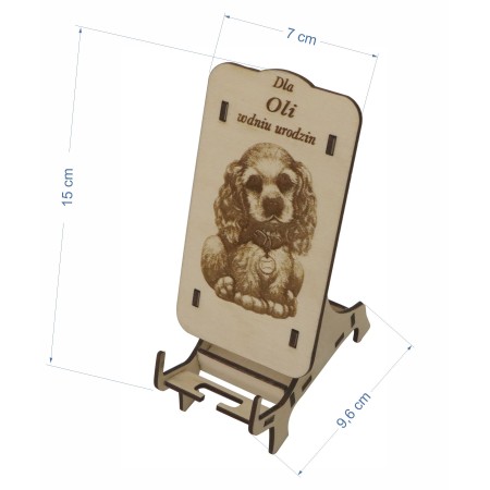 1822-126-405 Stojak na telefon szer. 7 cm - wymiar