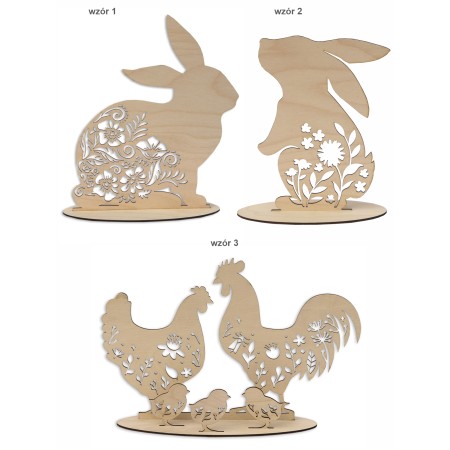 Dekoracja Wielkanocna ażurowa