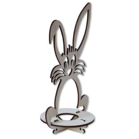 1822-126-403 Stojak na jajko, zając Wielkanocny