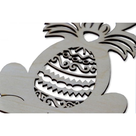 1822-126-409 Zawieszka zając Wielkanocny, wys. 20 cm