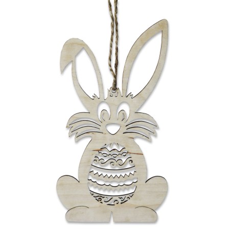 1822-126-409 Zawieszka zając Wielkanocny, wys. 20 cm