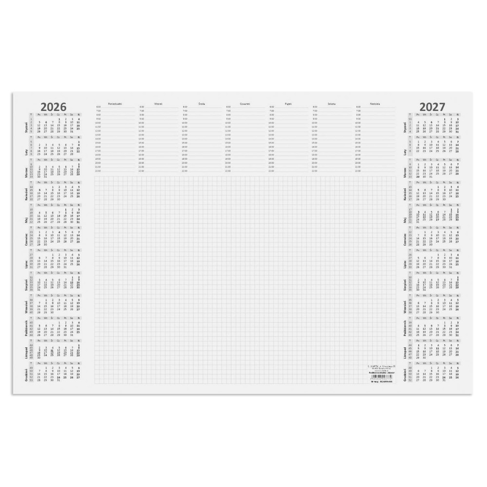 1824-990-056 Podkład na biurko - biuwar 484x316