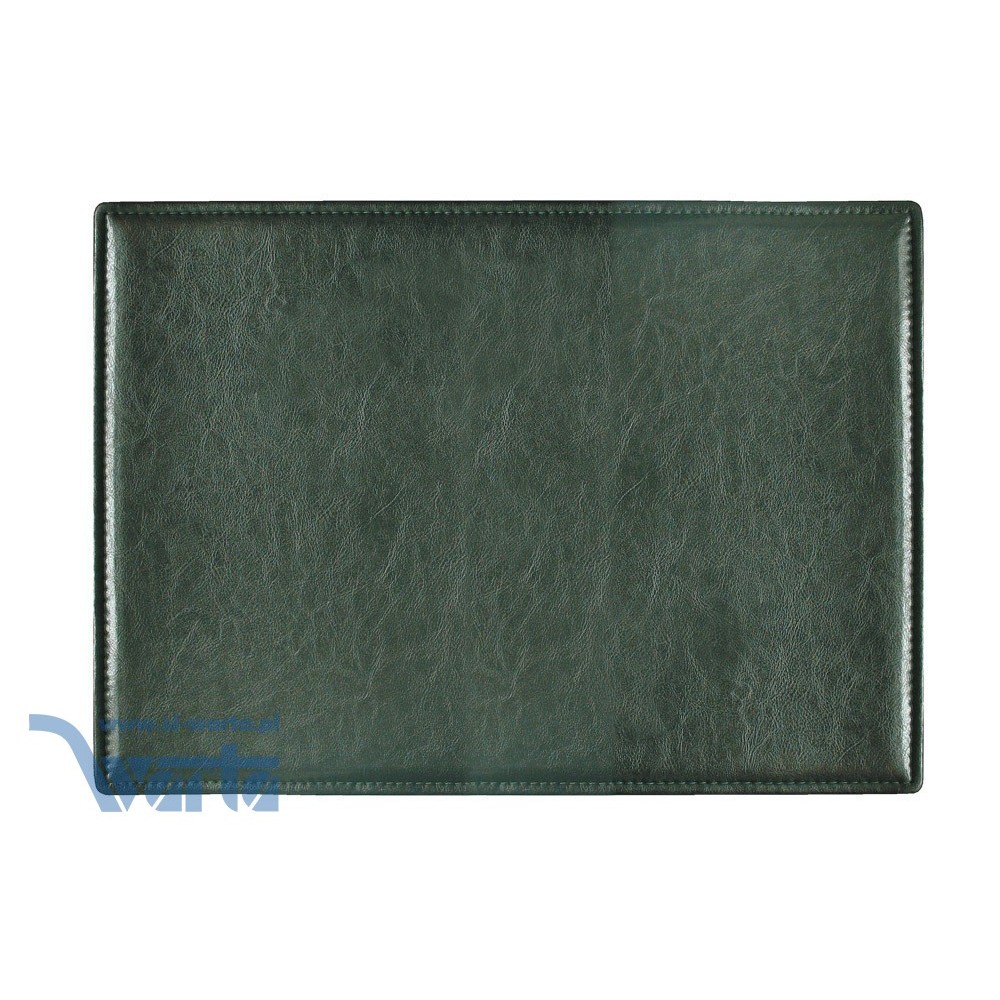 1824-910-018 Podkład na biurko, skóropodobny - zieleń