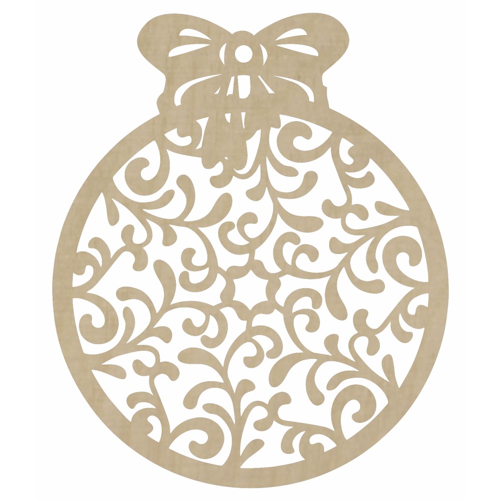 1822-126-439 Bombka, zawieszka wys. 13,5 cm - wzór 14