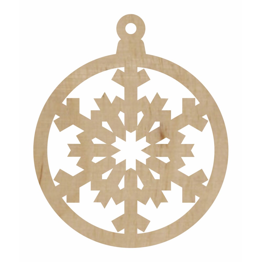 1822-126-426 Bombka, zawieszka wys. 8,4 cm - wzór 13