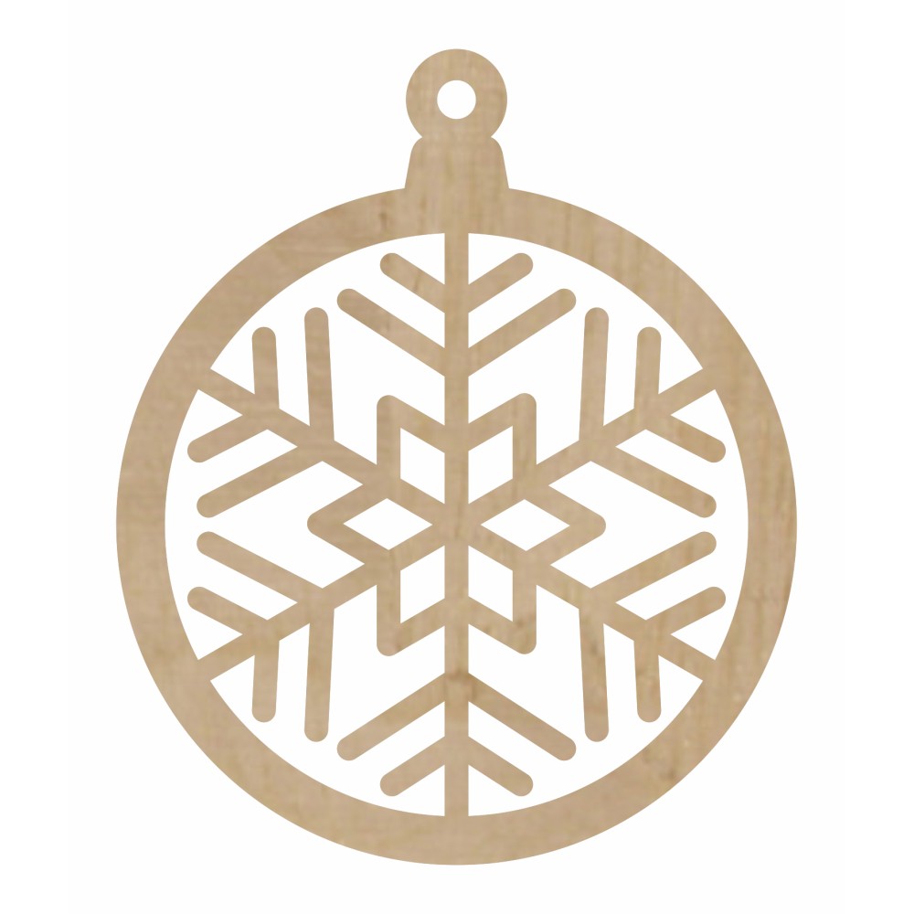 1822-126-426 Bombka, zawieszka wys. 8,4 cm - wzór 14