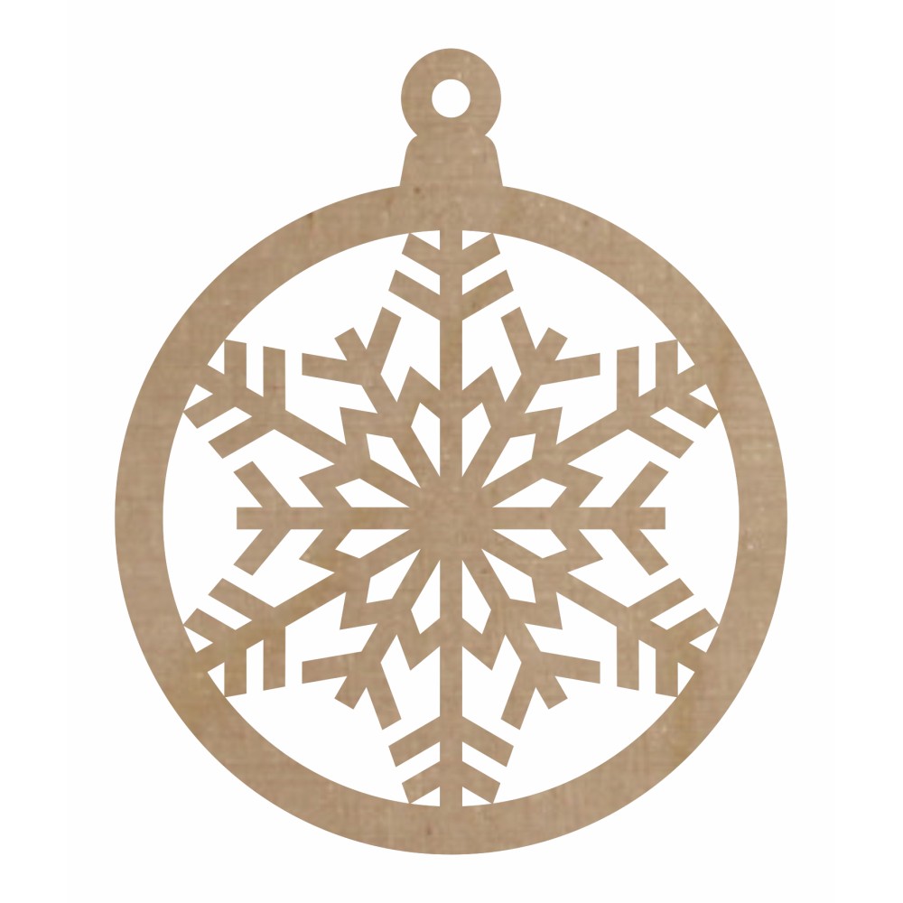 1822-126-426 Bombka, zawieszka wys. 8,4 cm - wzór 15