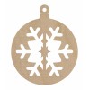 1822-126-426 Bombka, zawieszka wys. 8,4 cm - wzór 17