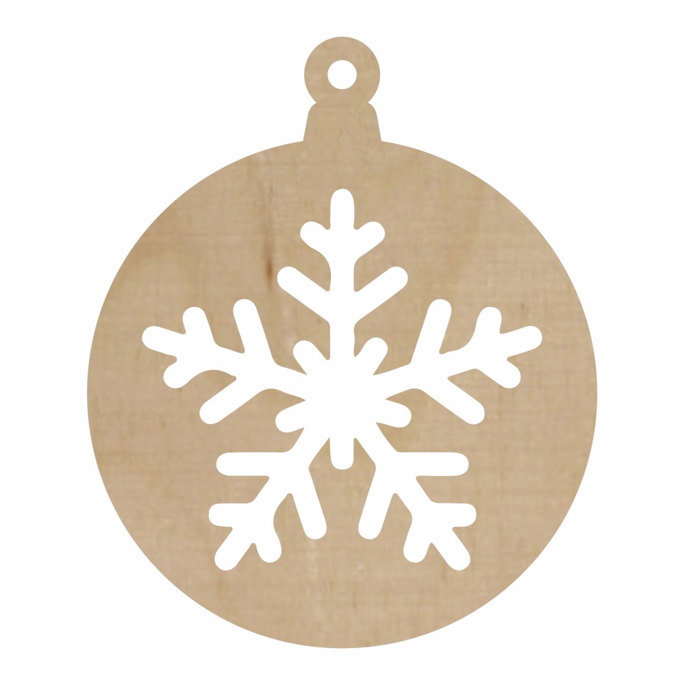 1822-126-426 Bombka, zawieszka wys. 8,4 cm - wzór 18