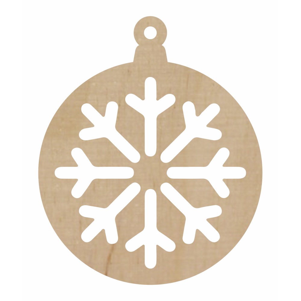 1822-126-426 Bombka, zawieszka wys. 8,4 cm - wzór 19