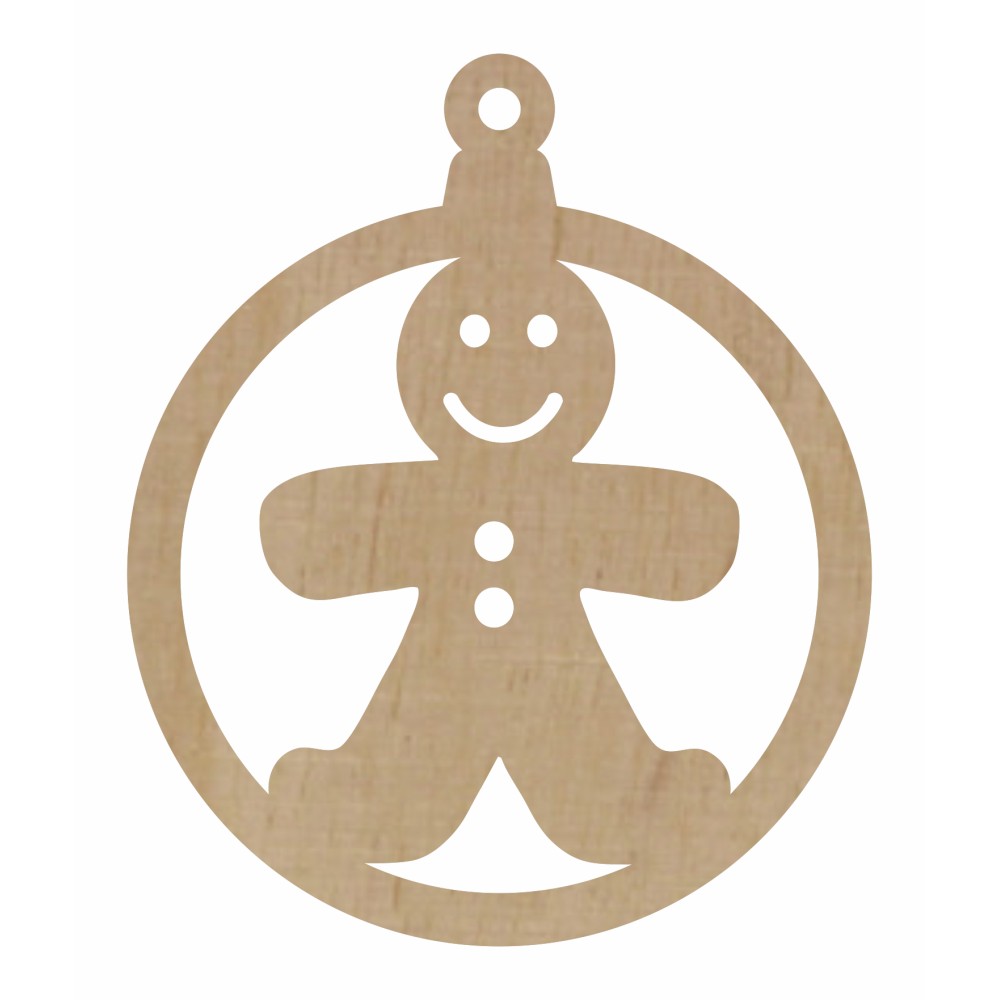 1822-126-426 Bombka, zawieszka wys. 8,4 cm - wzór 26