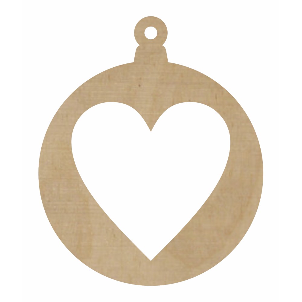 1822-126-426 Bombka, zawieszka wys. 8,4 cm - wzór 33