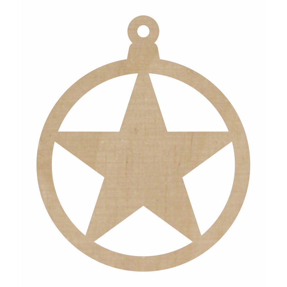 1822-126-426 Bombka, zawieszka wys. 8,4 cm - wzór 39