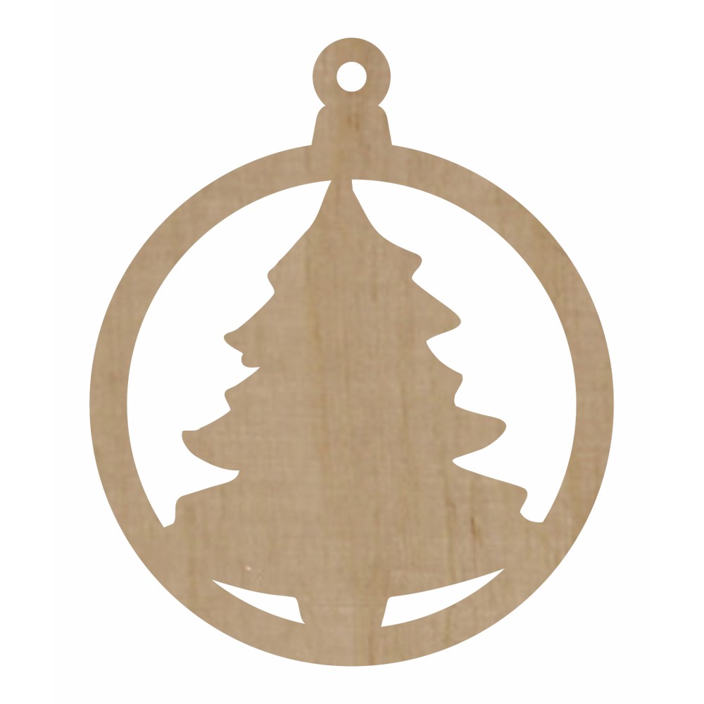 1822-126-426 Bombka, zawieszka wys. 8,4 cm - wzór 2