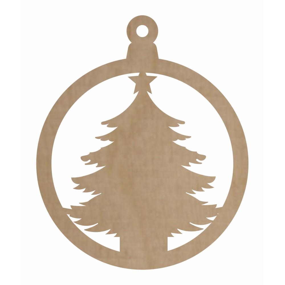 1822-126-426 Bombka, zawieszka wys. 8,4 cm - wzór 1