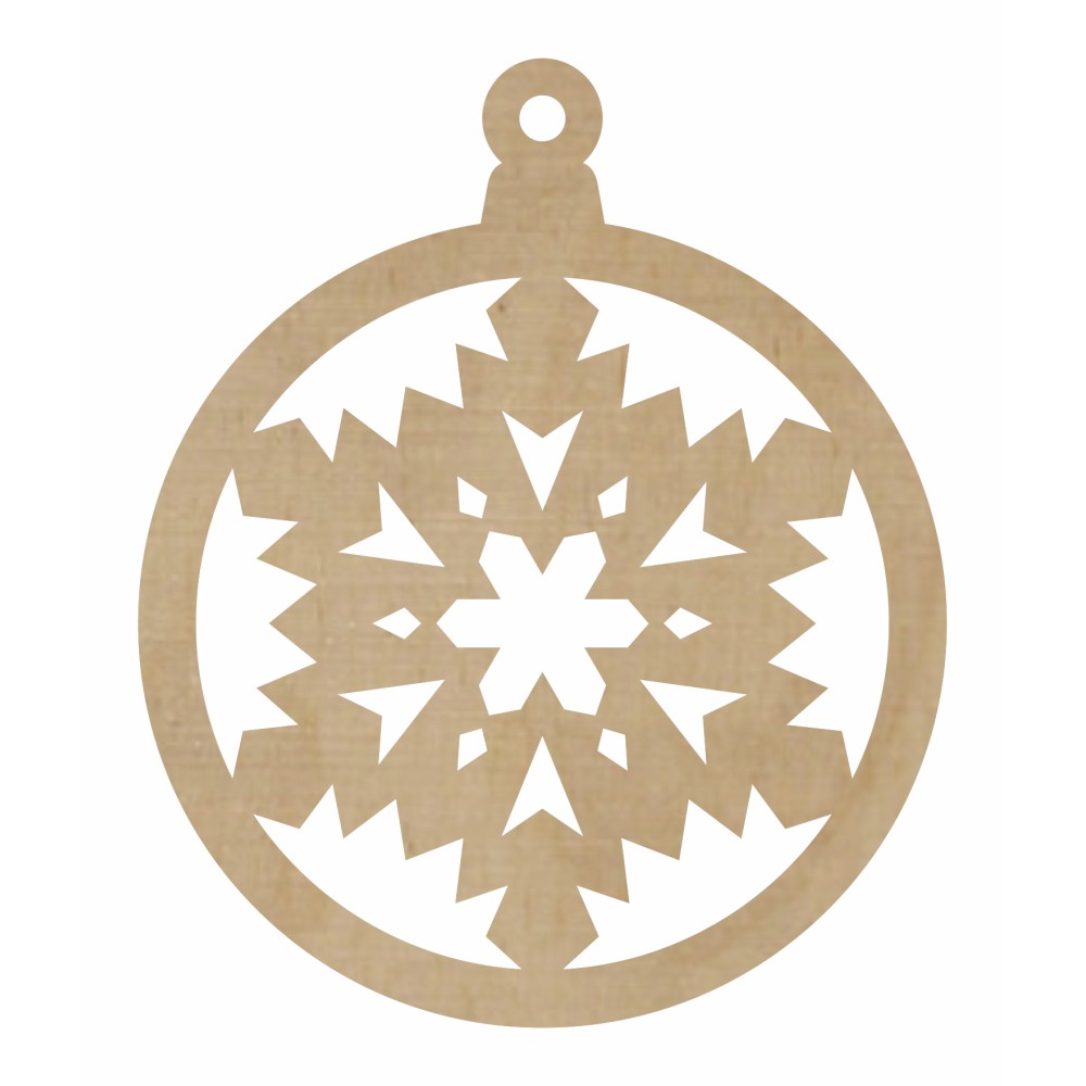 1822-126-426 Bombka, zawieszka wys. 8,4 cm - wzór 12