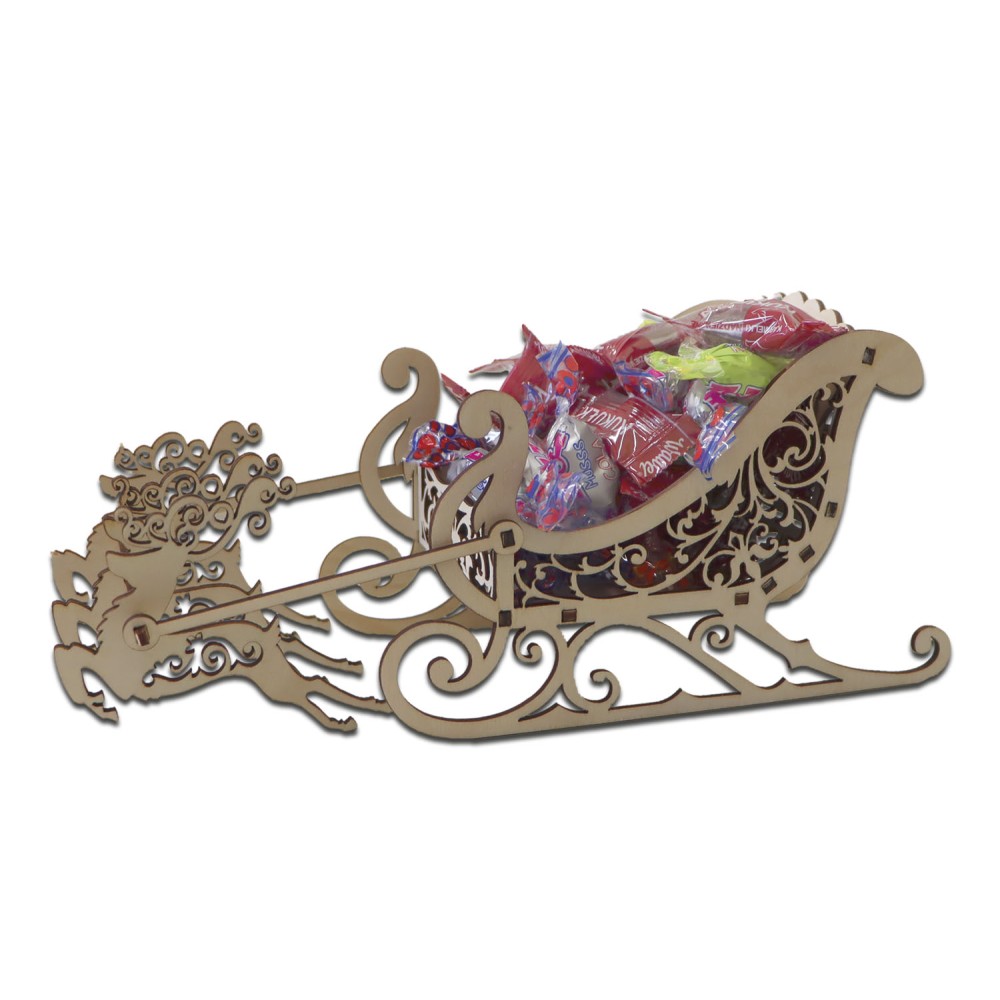 1822-126-433 Sanie na słodycze z reniferami