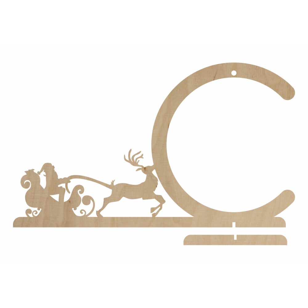 1822-126-435 Stojak na bombkę, wys. 16 cm - wzór 15