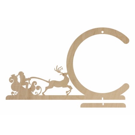 1822-126-435 Stojak na bombkę, wys. 16 cm - wzór 15