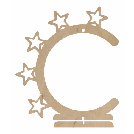 1822-126-435 Stojak na bombkę, wys. 16 cm - wzór 17