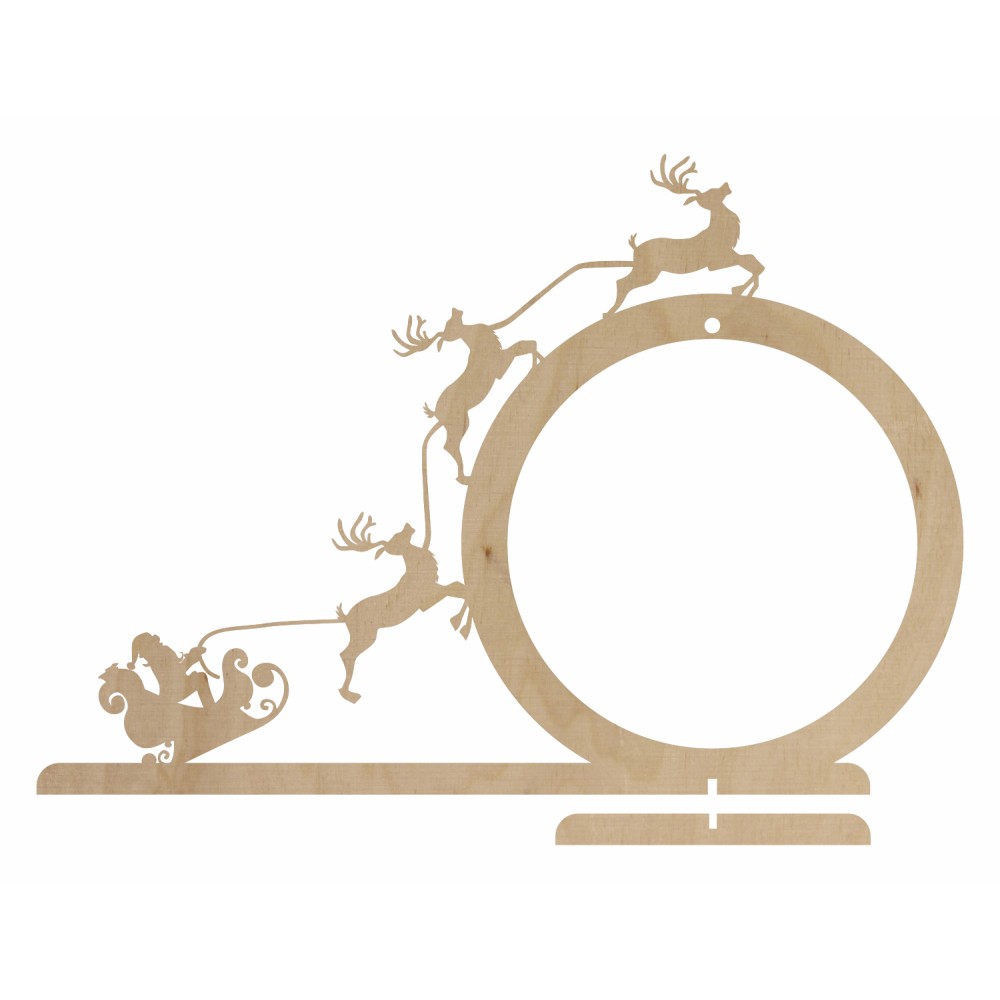 1822-126-435 Stojak na bombkę, wys. 16 cm - wzór 14