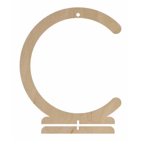 1822-126-435 Stojak na bombkę, wys. 16 cm - wzór 3