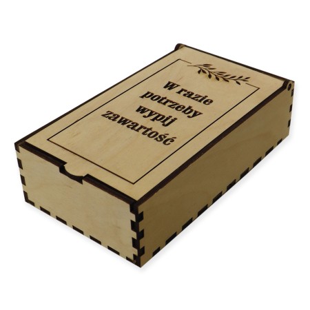 1822-126-410 Pudełko na prezent z grawereme - bok