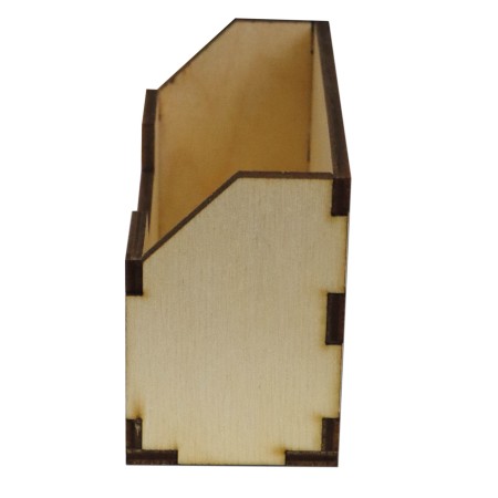 1822-126-424 Stojak na wizytówki, wizytownik szer. 10 cm - bok