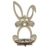 1822-126-403 Stojak na jajko, zając Wielkanocny