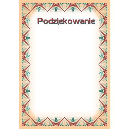 1829-314-006 Podziękowanie - wzór 20