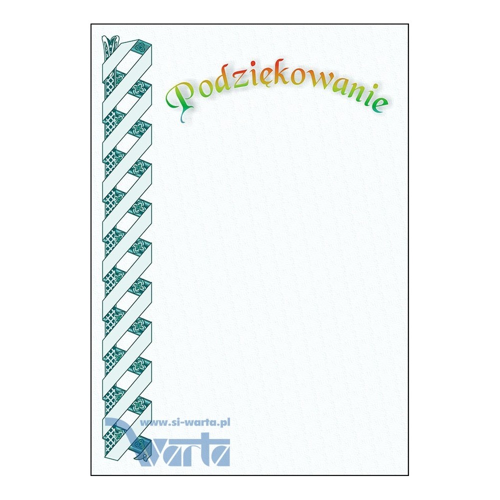 1829-314-006 Podziękowanie - wzór 29