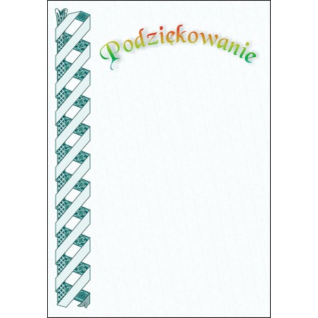 1829-314-006 Podziękowanie - wzór 29