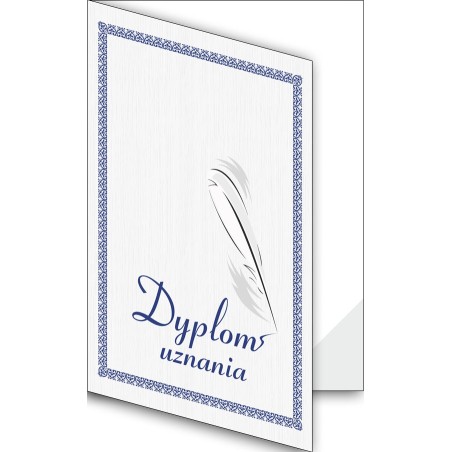 1824-333-701 Okładka okolicznościowa - Dyplom uznania - wzór 06, narożnik foliowy 1824-333-701 Okładka okolicznościowa - Dyplom uznania - wzór 06, narożnik foliowy